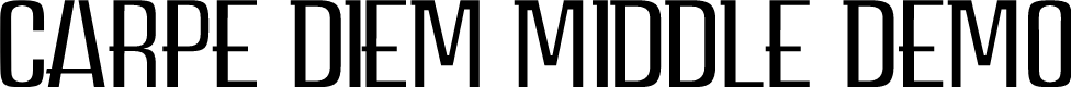 CARPE DIEM MIDDLE demo