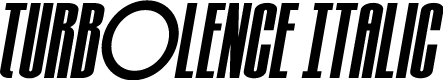 Turb0lence Italic