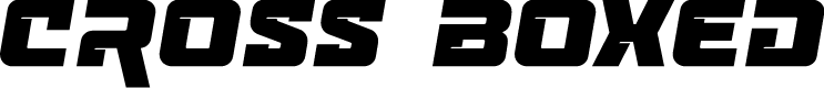 Cross Boxed Bold