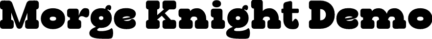 Morge Knight Demo 