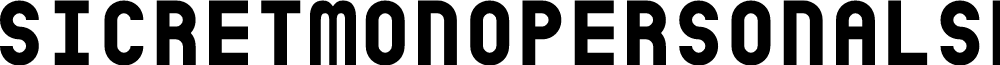 SicretMonoPERSONALSemBd