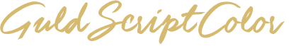 Guld Script Color PERSONAL Reg