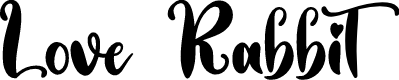 Love Rabbit - Personal Use