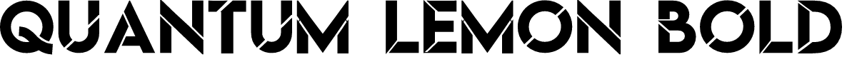 Quantum Lemon Bold Lemon-Bold