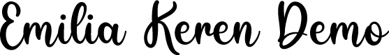 EmiliaKeren Demo