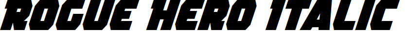 Rogue Hero Italic