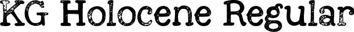 KG Holocene Regular