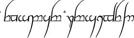 Tengwar Cursive