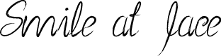 Smile at face