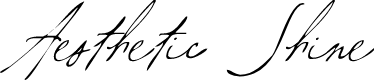 Aesthetic Shine Inky Demo