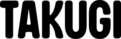 Takugi Font - Free Download