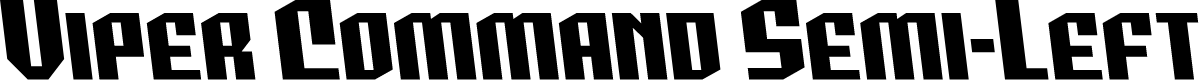 Viper Command Semi-Leftalic