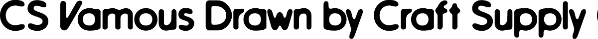 CSVamousDrawn-Regular Demo