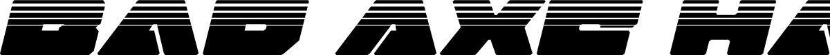 Bad Axe Halftone Italic