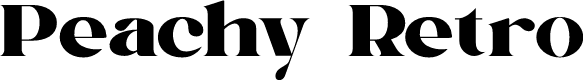 Peachy Retro DEMO Regular