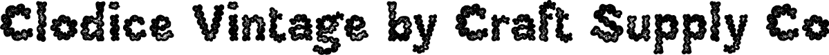 Clodice Vintage Demo Stamp