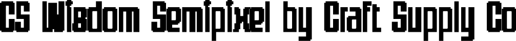 CS Wisdom Semipixel Regular Demo