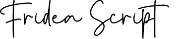Fridea Script - Personal Use License