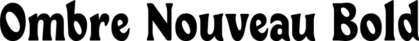 Ombre Nouveau DEMO Bold