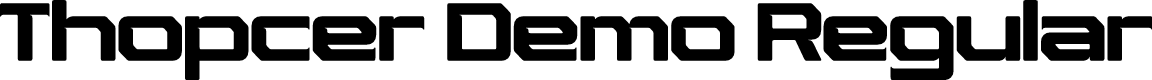 Thopcer Demo Regular