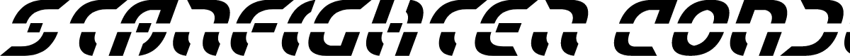 Starfighter Condensed Italic