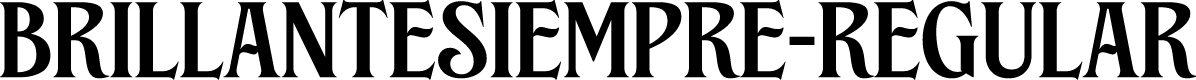 BrillanteSiempre-Regular