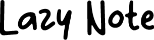 Lazy Note Free Regular