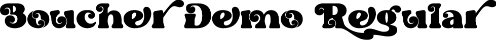 Boucher Demo Regular