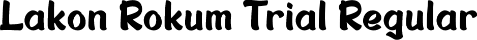 Lakon Rokum Trial Regular