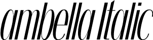 ambella Italic