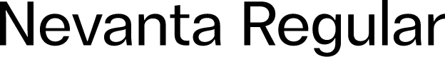 Nevanta Regular