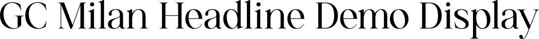 GC Milan Headline Demo Display