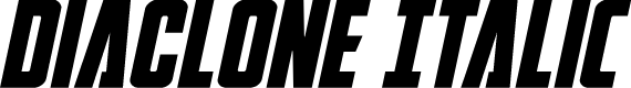 DiaClone Italic