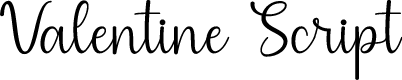Valentine Script