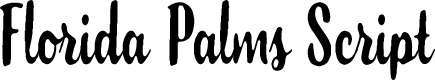 Florida Palms Script Regular