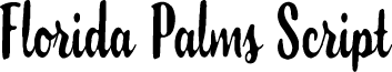 Florida Palms Script Regular