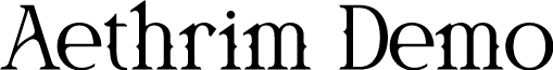 Aethrim Demo