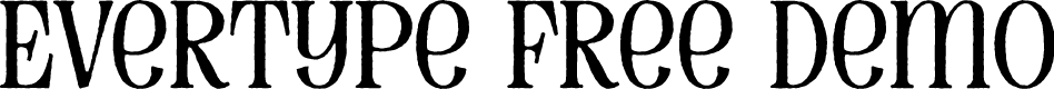 Evertype Free Demo