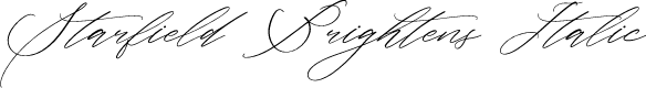 Starfield Brightens Italic
