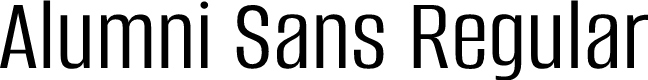 Alumni Sans Regular