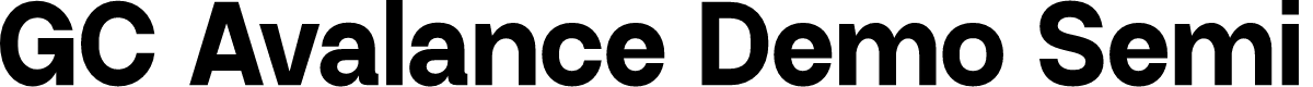 GC Avalance Demo Semi Bold
