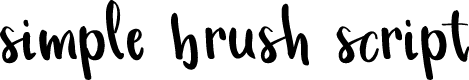 Simple Brush Script
