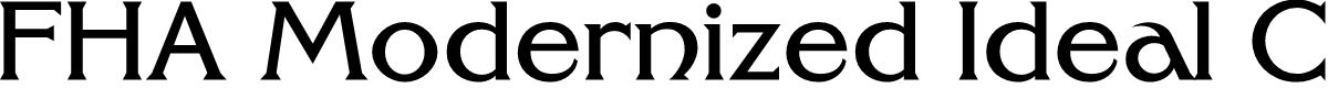 FHA Modernized Ideal ClassicNC