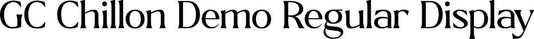 GC Chillon Demo Regular Display