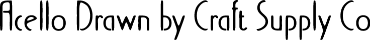 Acello Vintage Demo Drawn