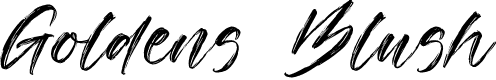 Goldens Blush