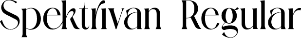 Spektrivan Regular