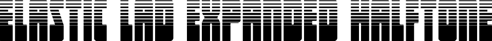 Elastic Lad Expanded Halftone