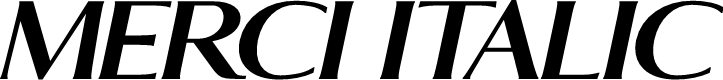 MERCI Italic