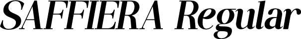 SAFFIERA Regular